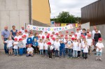 Ein Teil der begeisterten Kinder auf der Kinderbaustelle der Baufirma Lechner in Plank am Kamp, die mit einer riesigen Freude bei uns am Bauhof den Nachmittag mit ihren Eltern bzw. Großeltern verbrachten.