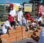 Viele begeisterte Kinder waren bei unserer Kinderbaustelle 2015