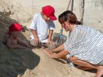 Lustig wars auf der Kinderbaustelle der Baufirma Lechner