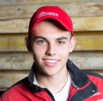 Der ausgezeichnete Lehrling Nico Hinterleitner in der 3. Fachklasse der Berufsschule 