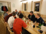 in gemütlicher Runde