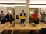 Beim Stemmen der Kiste