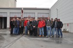 Gesamtes Team bei Betriebsausflug in Wien
