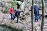 gemütliche Wanderung beim Team-Seminar