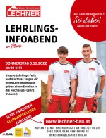 Matthias Binder, Lehrling im 3. Lehrjahr bei Baufirma Lechner in Plank am Kamp