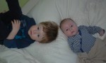 Unsere beiden süßen Enkelkinder Alexander und Maximilian