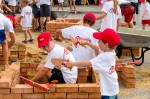 Das Highlight im Kindersommer unserer Gemeinde ist die "Kinderbaustelle" der Baufirma Lechner