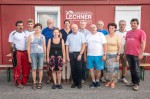 Die fleißigen Helfer samt Firmenleitung bei der gelungenen Kinderbaustelle 2018