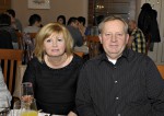 Stanislaw Leszko mit seiner Frau bei der Weihnachtsfeier 2014 der Baufirma Lechner